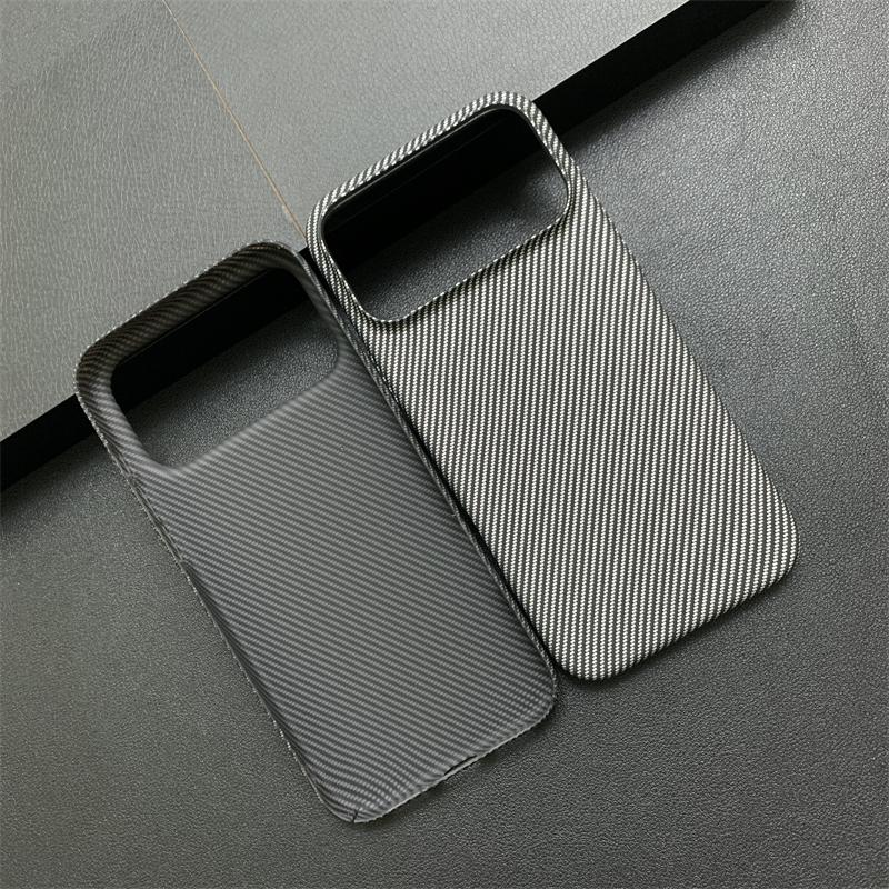 Contrast Clash Color Carbon Fiber Thin Matte Case for For Iphone 17 Pro Max 16 1 14 13 12 11 Stripe Pattern Shockproof Bumper Cover