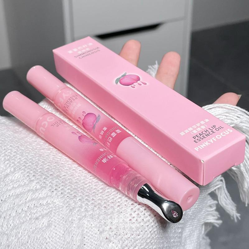 PinkyFocus Sweet Essence Lip Oil Moisturizing and Nourishing Lighten Lip Lines Care Lip Balm