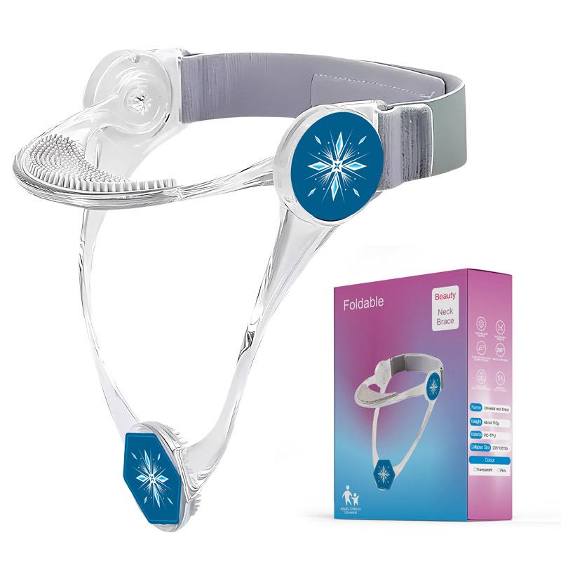 Prevent Head Low Double Chin Adjustable Cervical Traction Device Neck Support Braces Decompressed Spine Posture Correction Pain