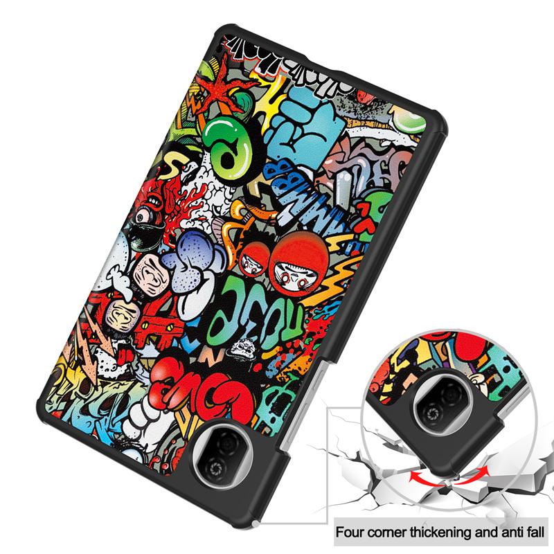 For Honor Pad X7 Tablet Case 8.7 Inch Magnetic Stand Leather Painted Cover For Honor Pad X7 2025 Case Coque Kids
