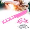 12pcs Hair Root Perm Rods Hollow Hair Perm Clip Hair Styling Accessory for Barbershop