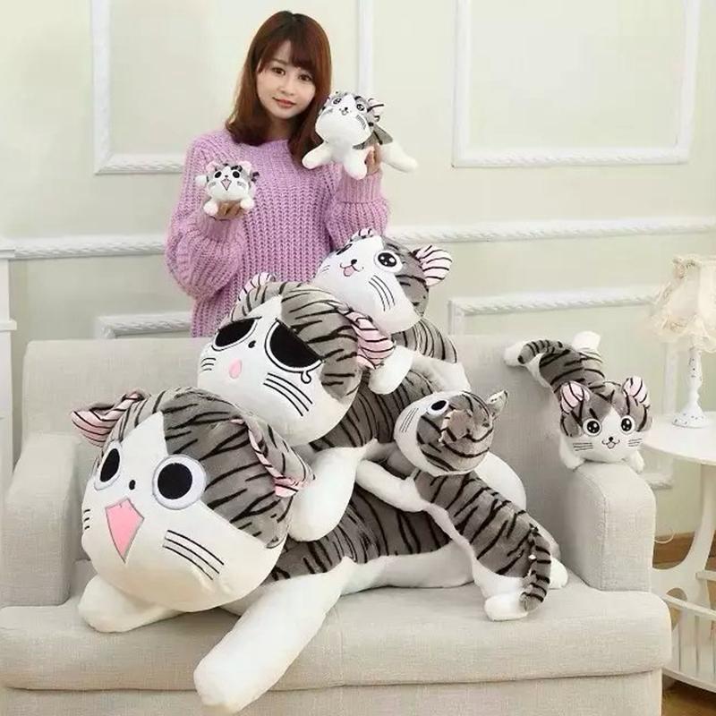 20-30cm Cute Cat Plush Toys Chi Chi's Cat Stuffed Doll Soft Animal Dolls Cheese Cat Stuffed Toys Dolls Pillow For Kids Girl Gift