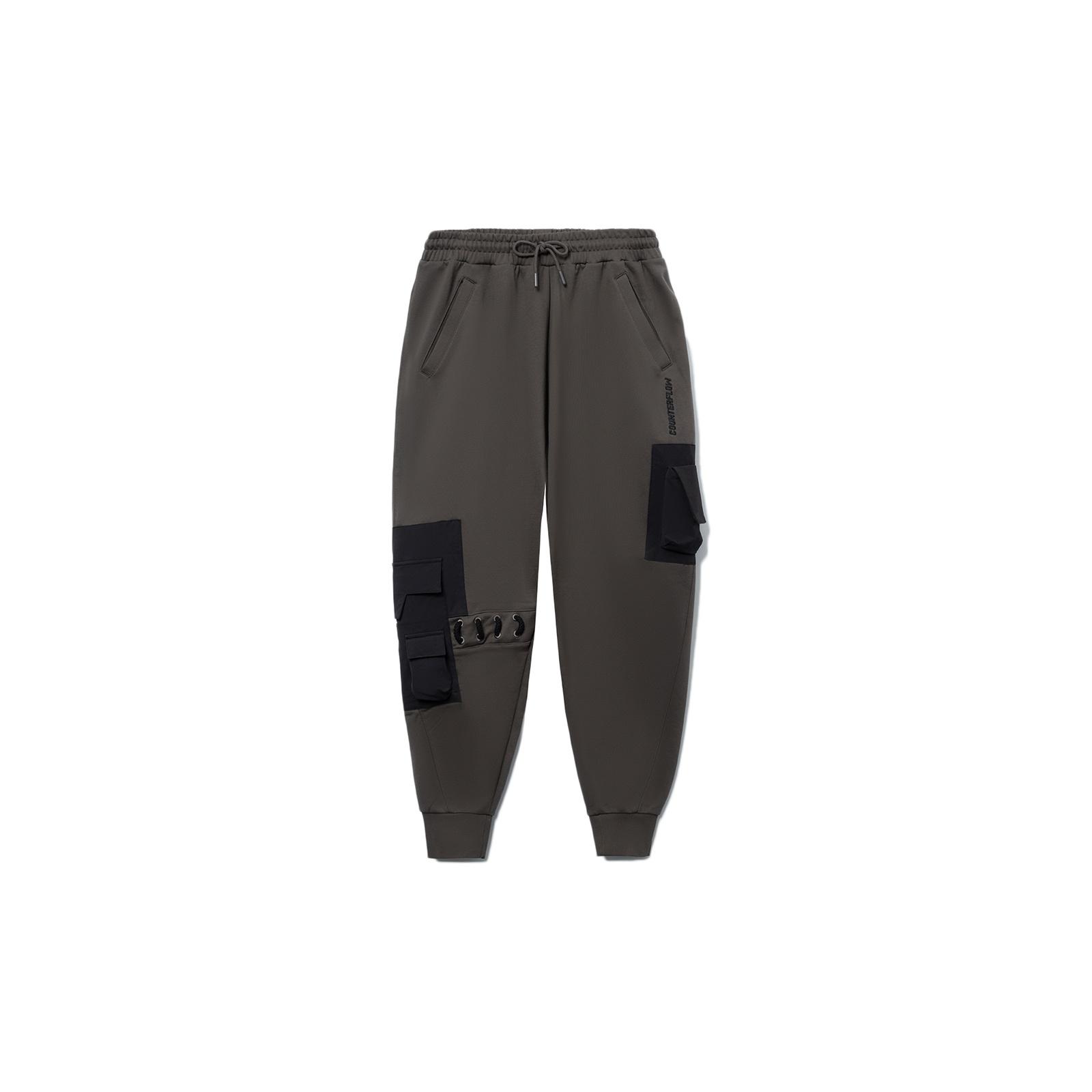 Li-Ning Counterflow Graphic Pocket Joggers Sweatpants Dark Grey Men s AKLRF39-4 XXL
