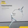 Electroplated Hex Barbell Bar