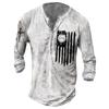 Men'S Shirt T-Shirt Casual Wear Long-Sleeve Printing Fashion Design Comfortable