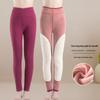 Milin Damen High-Waist Thermische Baumwollhose