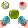 Blue Maltose Squishy Toys Anti Stress Sensory Fidgets Toy Soft Simulated Transparent Blue Maltose Slow-Rebound Decompression Toy