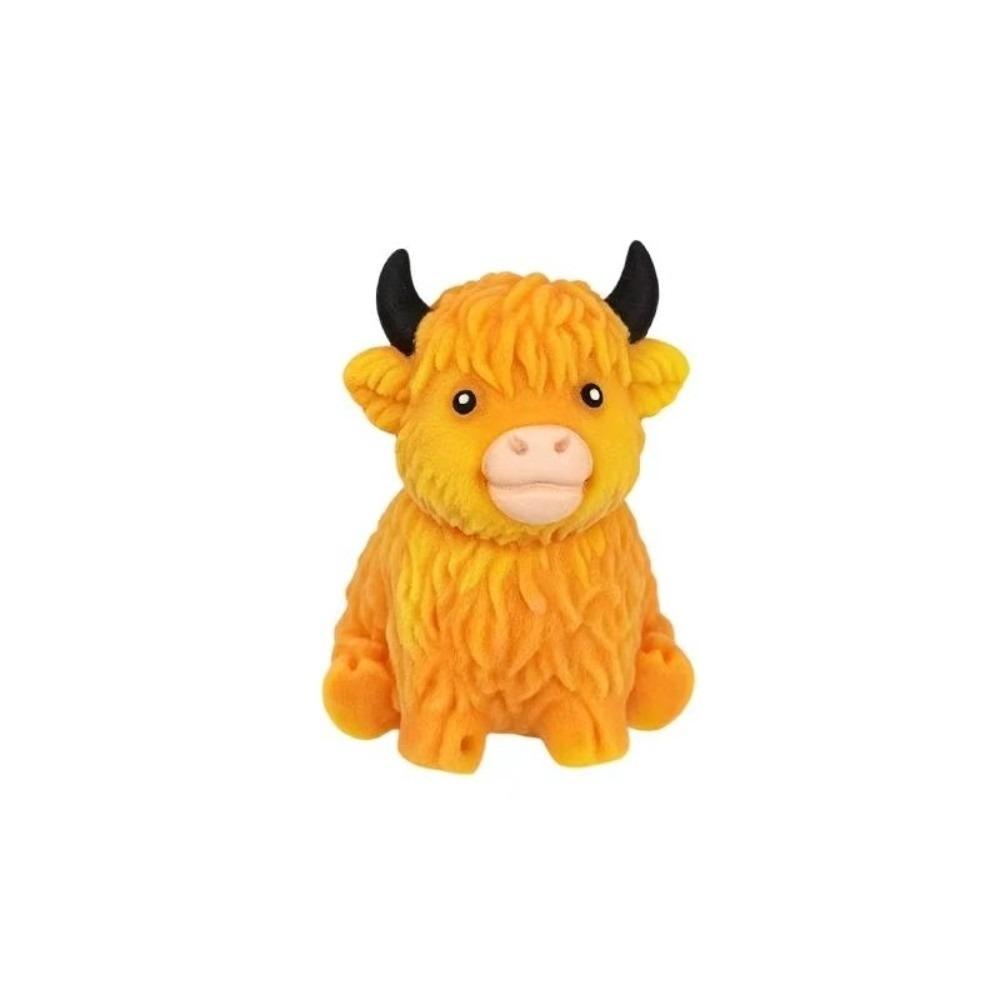 Langsam steigende Kuh Squishy Spielzeuge Langsam zurückprallende Kuh Fidget Spielzeug Kuh Sensorisches Spielzeug Party Mitgebsel