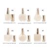 Empty Refillable Dull Polish Glass Bottle Glass Sprayer Bottles Cosmetic Perfume Storage Spray Container for W/ Silver C