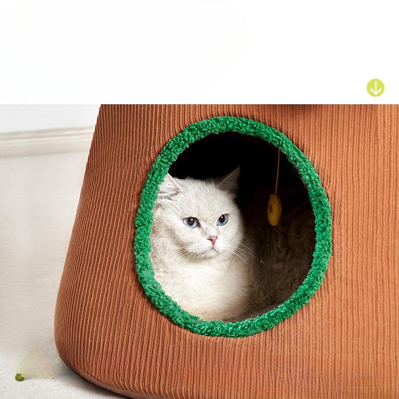 Closed Safe Cat Bed To Keep Warm In Winter Super Large Cat Bed