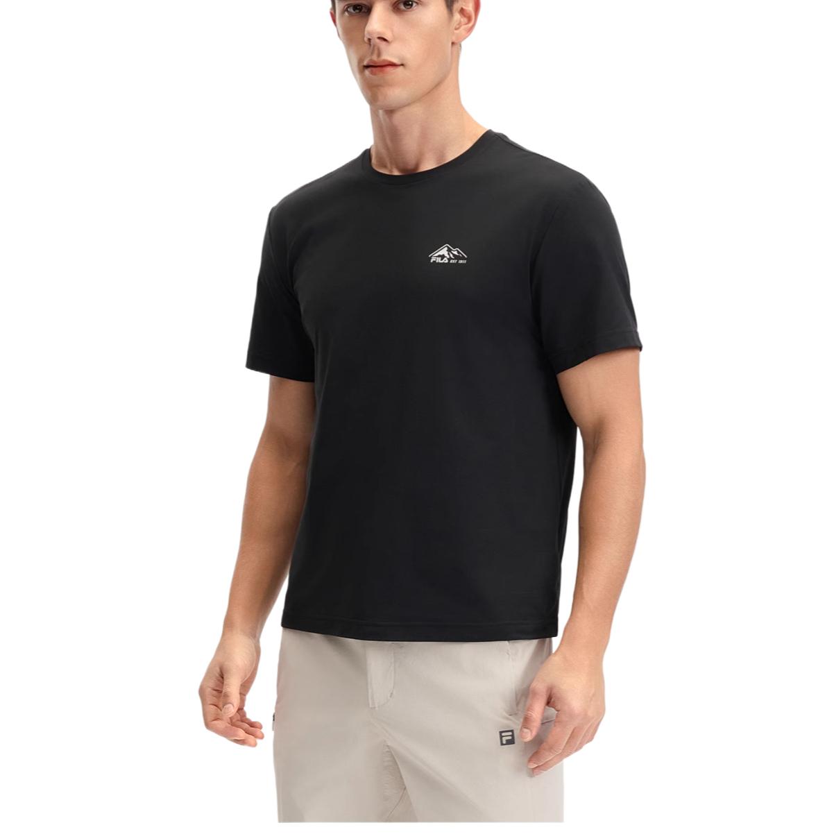 FILA Fitness T Shirt Unisex Jet Black A51M521106F-BK M