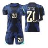 2526 Heimtrikot Sportteam Uniform Anzug Fußball Trainingsanzug Dreiteiler