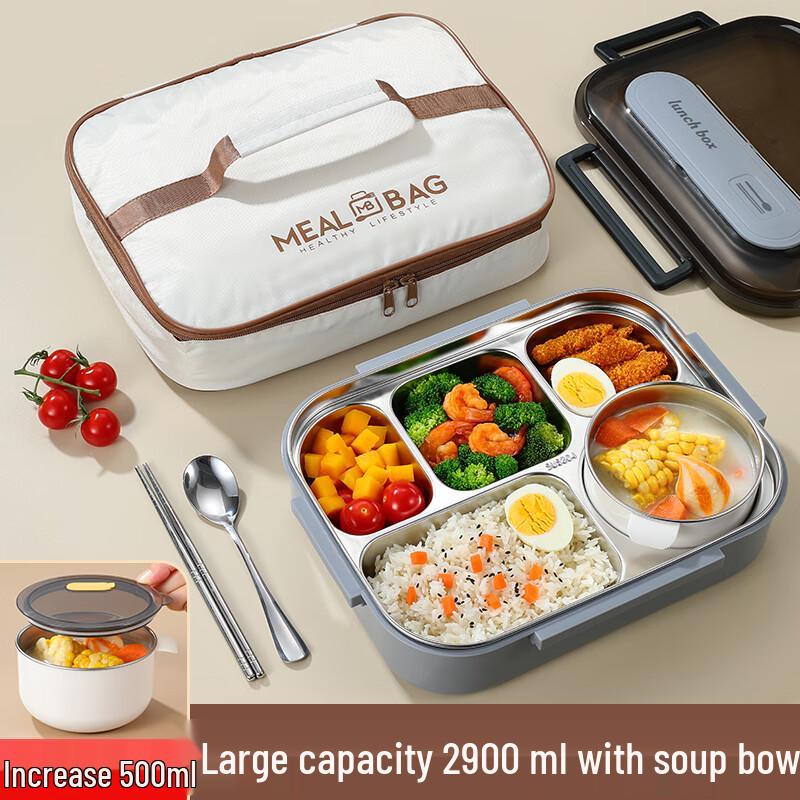 304 Stainless Steel Compartment Bento Lunch Box