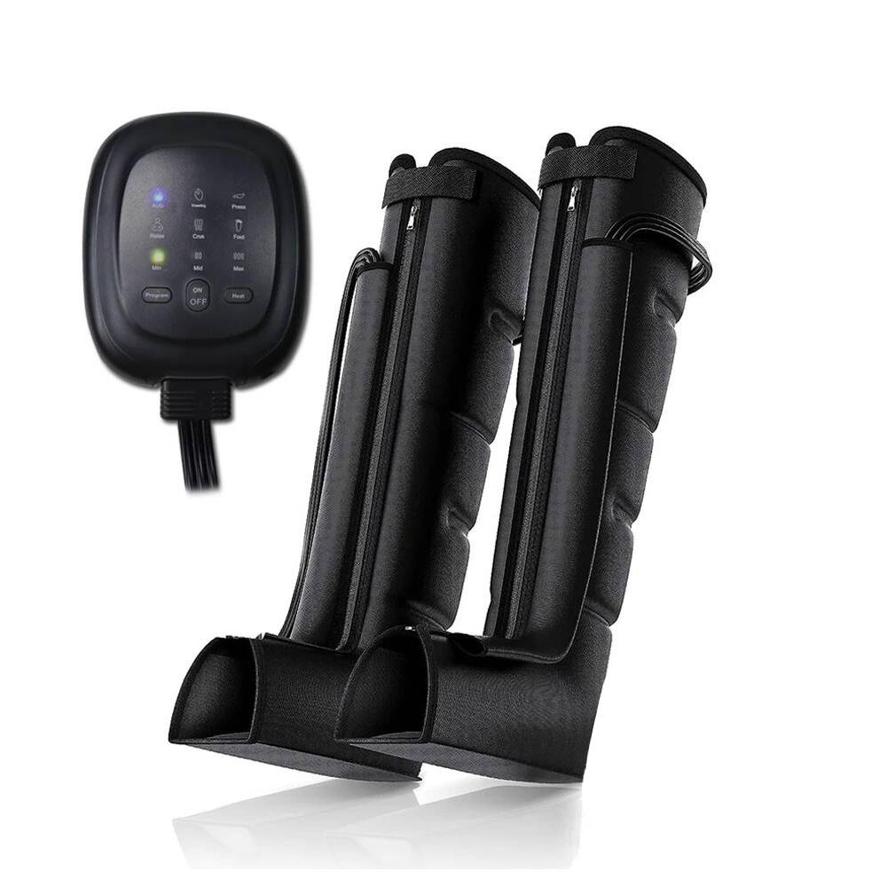 

Массажер для ног с воздушной компрессией, расслабляющий мышцы, обертывания для стоп, лодыжек, икр, массажная машина, способствует кровообращению, снимает боль и усталость