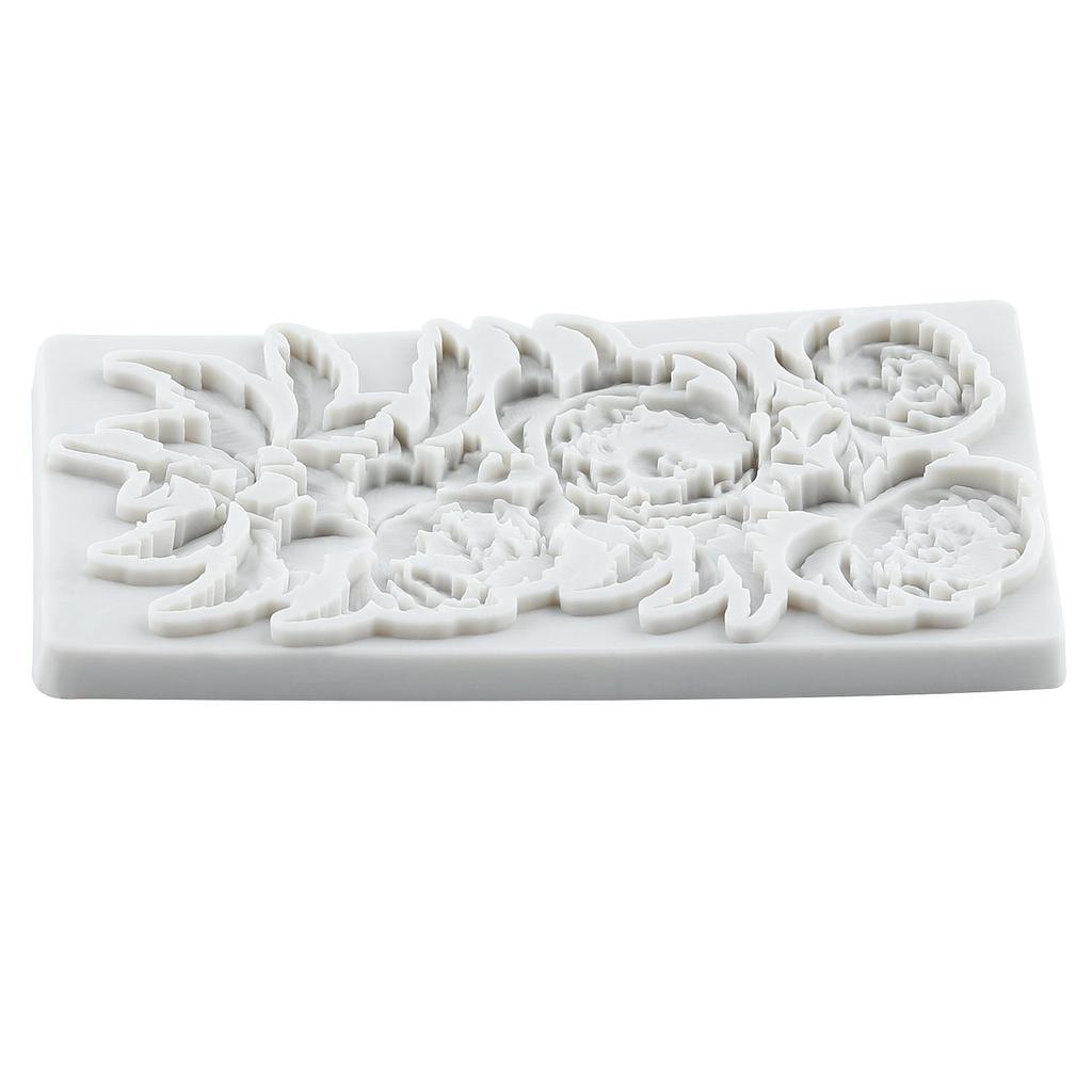 Pivoňka Květ Silikonová Forma Květ Fondánové Formy Nástroje na Zdobení Dortů Téma Dort Dezert Zdobená Forma na Čokoládu Cukrovinky