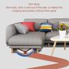 Robotic Vacuum Cleaner Slim Body Electric Mopping Robot 2400mAh Battery Multifunctional Intelligent Quiet Operating for Office