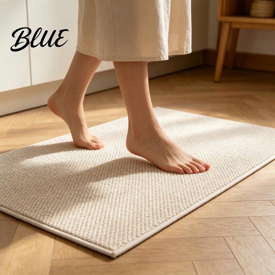 Tapis de porte antidérapant Tapis d'entrée Couleur unie Antidérapant Absorbant Lavable Tapis d'entrée