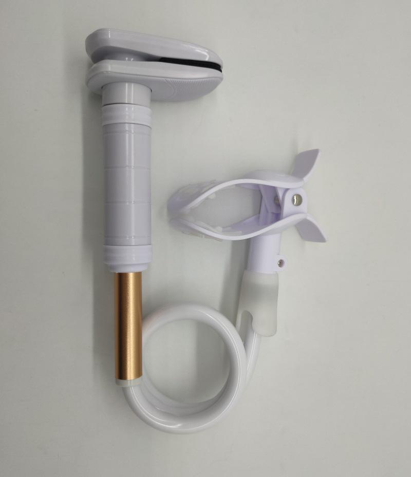 

Зажим-держатель для шланга аппарата CPAP/APAP с подачей кислорода для прикроватной опоры