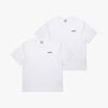 diadora 2-Pack Basic Short Sleeve T-Shirt Off White