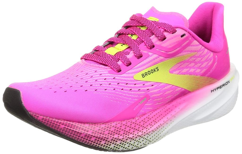 Running Shoes Sneakers Hyperion Max BRW 3772 Cm B [Brooks] Women's Pink/Yellow 26.0