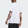 Adidas Floral Hoops Graphic Tee Men Tops White IN6373