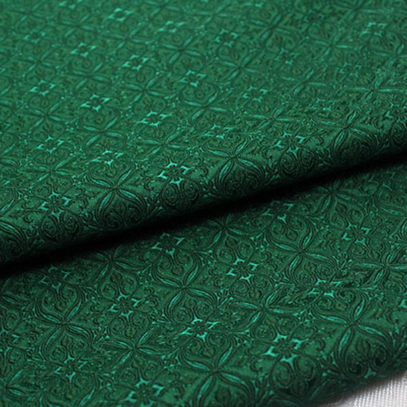 75*50Cm Brocade Jacquard Chinese Style Vintage Fabric Satin Cheongsam Jacket Mongolian Robe Stage Clothing Bag Fabric Sewing Diy