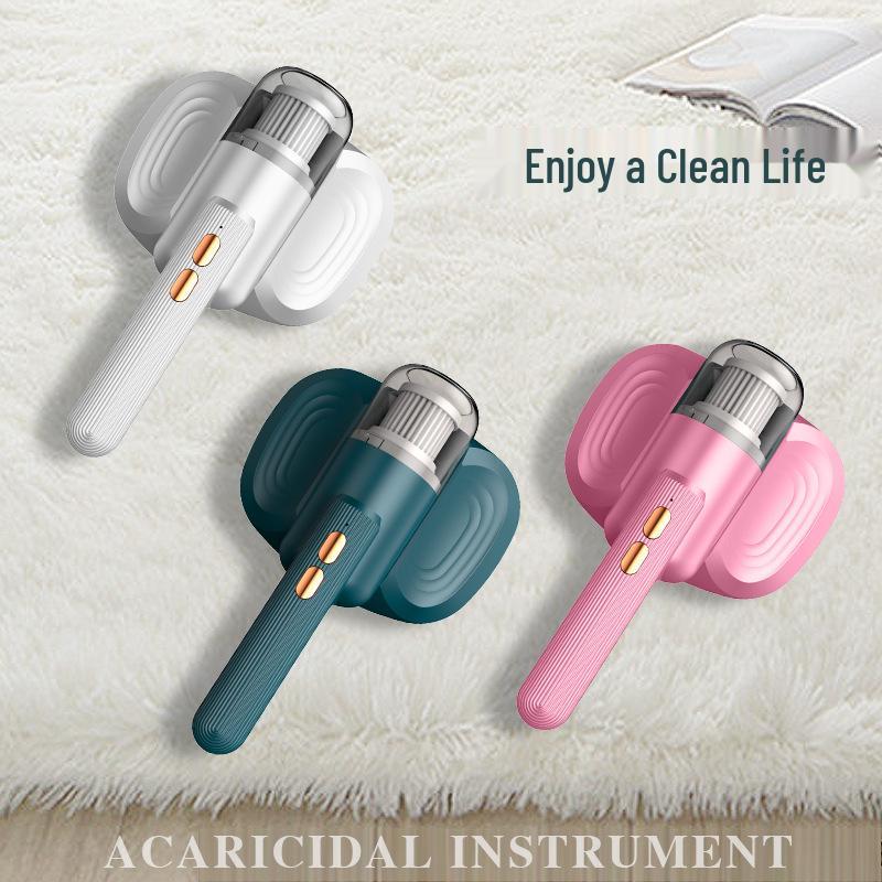 Handheld Wireless Vacuum Cleaner for Mite Removal from Beds