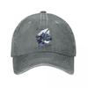 Trend Neutral Weekend Leisure Vitality Abstract Brushstroke Typography Washed Baseball Cap Outdoor For Womens Unisex FeUnisex