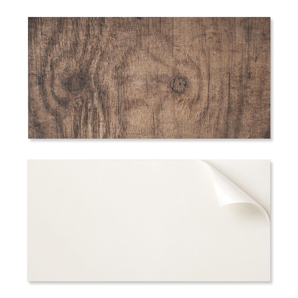 Panel Pcv Z Motywem Łatwa Dekoracja Do Jadalni 120X60 Cm Tekstura Naturalnego Drewna