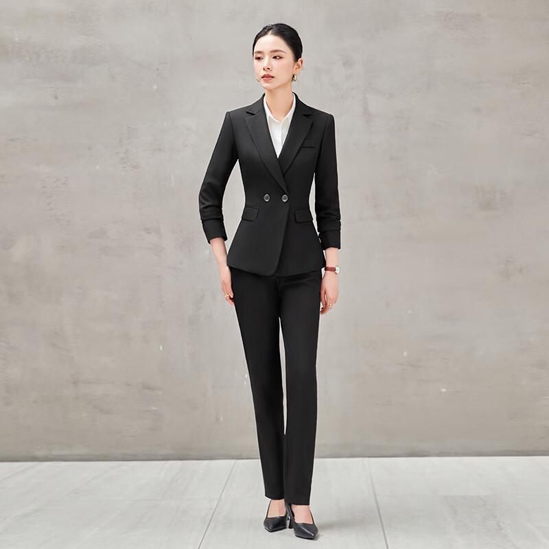 Women's Elegant Business Blazer Suit Set