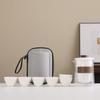 Portable Travel Tea Set: One Teapot & Six Cups for Camping or Business Gifts
