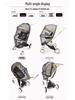 Rundes T6 Universelles Kinderwagen-Moskitonetz & Sonnenschutz mit Kühlmatte Zubehör