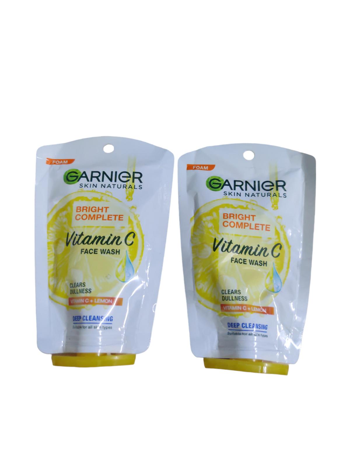 

@ Garnier Skin Naturals Bright Complete Vit C Face Wash Each 25g
