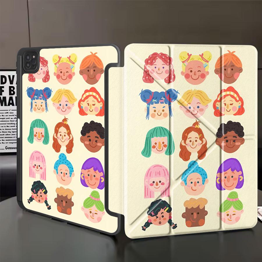 

Holder Cover Tablet Case For iPad Pro 11th 10th 9th 8th 7th 12.9inch Pro 2025 Mini 6 7 Air 4 5 M3 M2 1 2 M4 11inch Many People iPad Mini 6 8.3