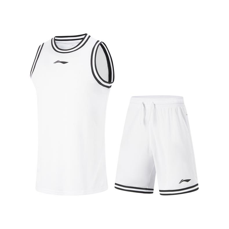 

Li-Ning Spring Basketball Series Breathable Sports Casual Competition Wear Men apparel AATU043-2 L