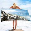 Beach Towels Retro Autumn Spring Birds Soft Towel Multipurpose Bathroom Beach Towel Oversized Beach Blanket Sand Free Towel