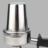 51mm Edelstahl Kaffeemaschine Griff Dosierbecher Becher Kaffeepulver Feeder Teil