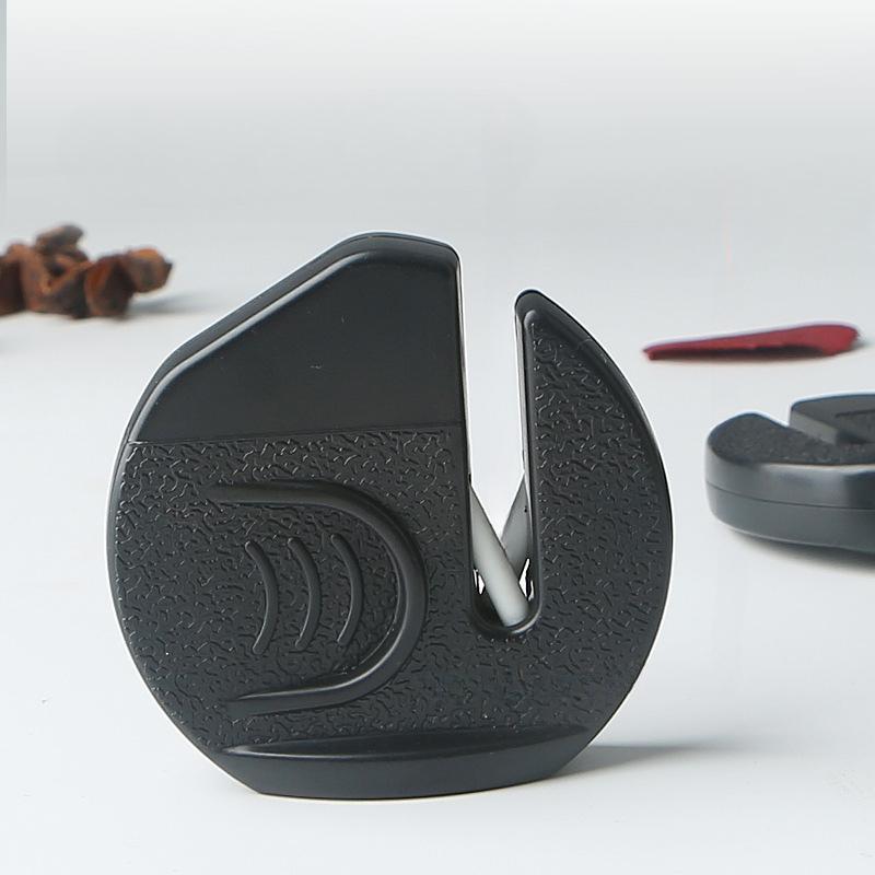Mini Knife Sharpener Small Fast Portable Knife Sharpening Artifact New Outdoor Whetstone Ceramic Knife Sharpening Tool