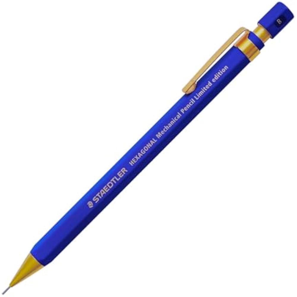 Staedtler Mechanical Pencil Hexagonal Mechanical Pencil Limited Edition 2 Blue 92577-05L2