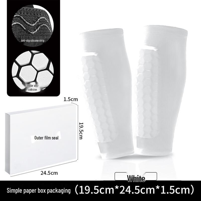 TULX Honeycomb Sports Shin Guard Leg Sleeves