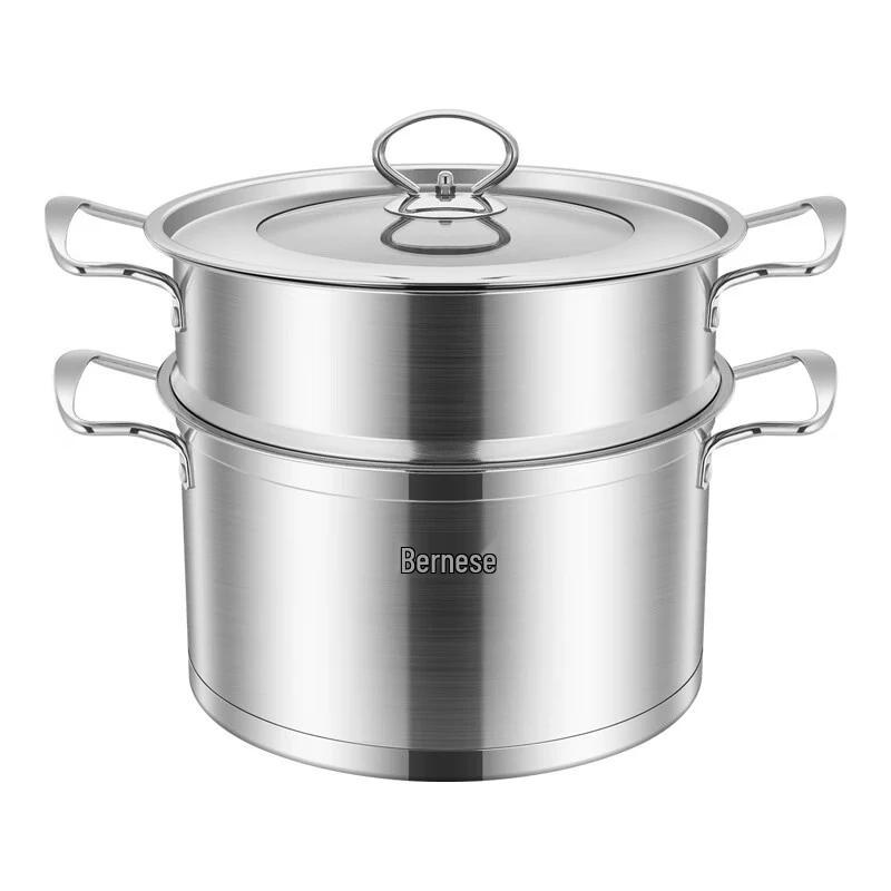 Bernice Sasser 26cm Stainless Steel Steamer Pot