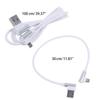 0.3/1m 90 Degrees Micro USB Data Cable Fast Charging Cable Efficient Cable Data Line for Cellphone Tablet Charge Cable