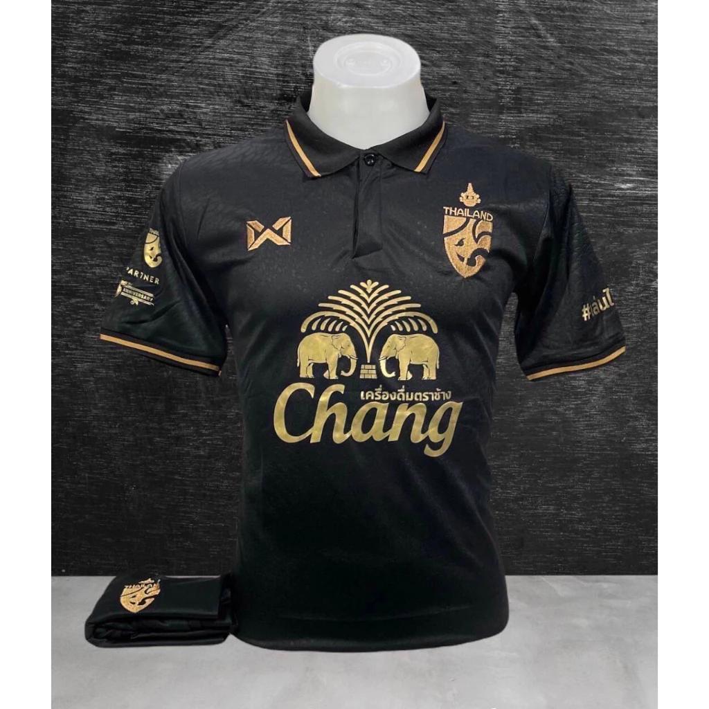THAILAND National Football Soccer Vintage Shirt Polo Unisex Men Women Training JERSEY Print Quick Dry Short Sleeve Uniform Elephant Flag Badge Logo