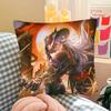 Game Honkai Star Rail Boothill Anime Pillow Case Fashion Square Pillowcase Bedroom Sofa Room Ins Decoration Leisure Cushion
