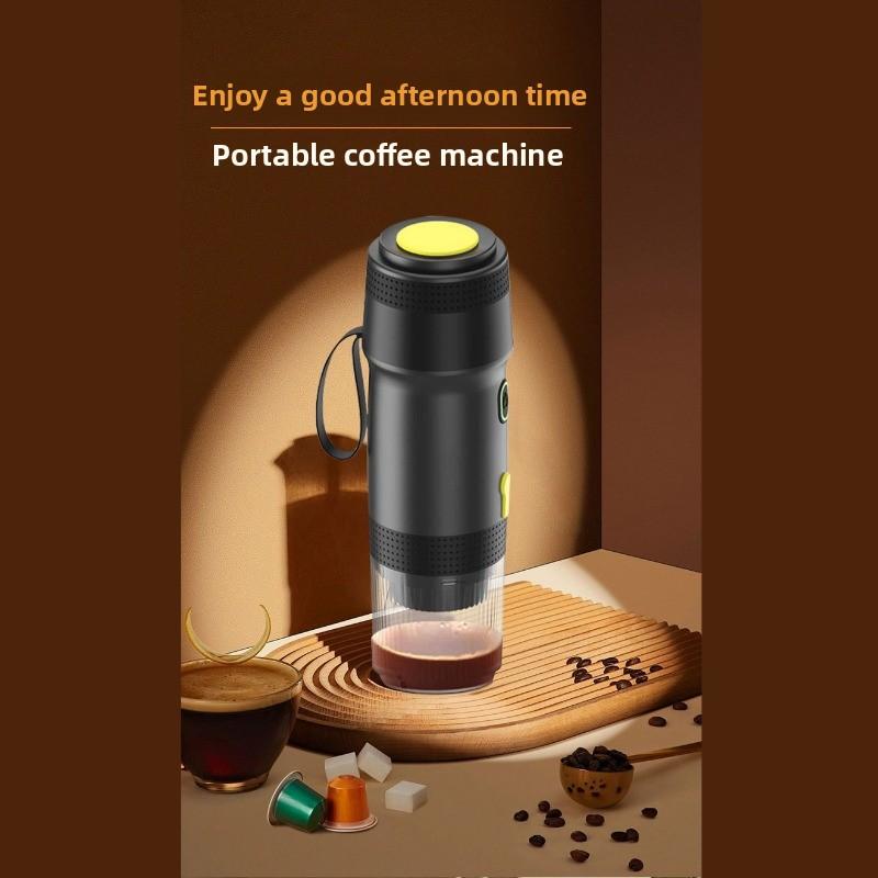Portable Automatic Espresso Capsule Coffee Maker Size Capsule Coffee Powder Universal 3 In 1