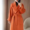 2023 Women's Mid-Length Oversized Double-Faced Cashmere Wool Coat