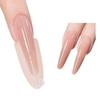 240 Pcs Sandwich Dual Nail Forms 15 Size Extensions-Dual Forms Top Bottom Mold Long Coffin Almond Nail Art Forms Manicure Tool
