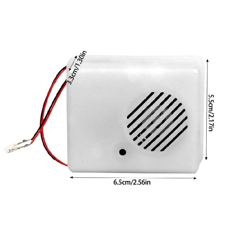 Eerie Halloween Voice Triggered Scream Speakers Sound Activated Screamer Props Frightening Haunting House Accessory