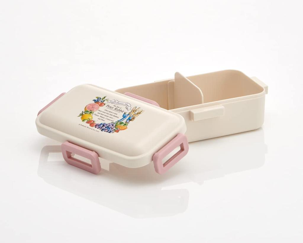 Skater Bento Box 530ml Antibacterial Fluffy Dome Lid For Women Made In Japan Peter Rabbit PFLB6AG