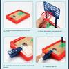 Non-Toxic Desktop Basketball Game Finger Sports Competition Toy Finger Basketball Mini Shooting Machine Portable Desktop Game Toy Gifts